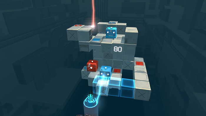 Death Squared is a puzzle game about communication and robot explosions ...